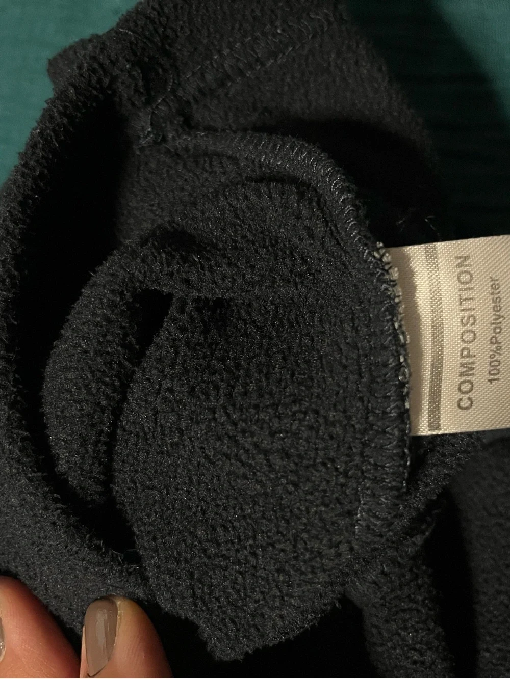 Zip up fleece uniform sweater